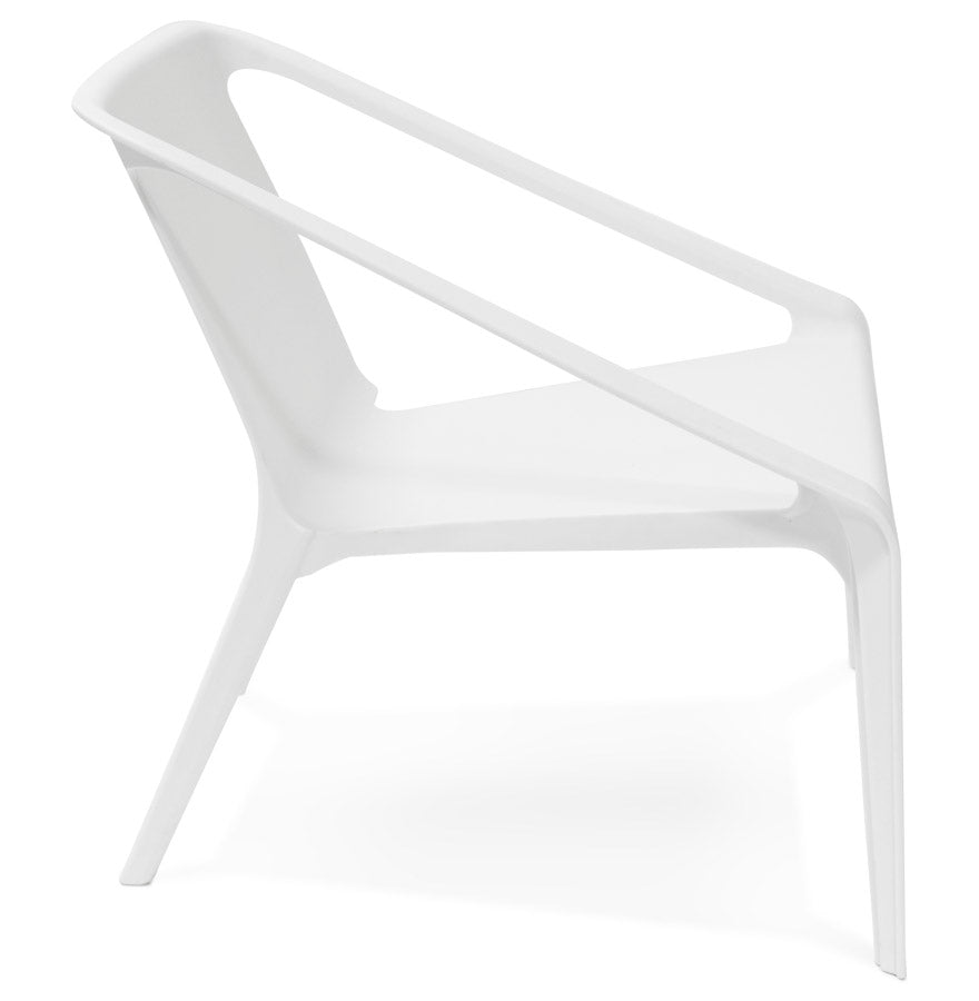 Fauteuil SOLEADO - wit - kunststof