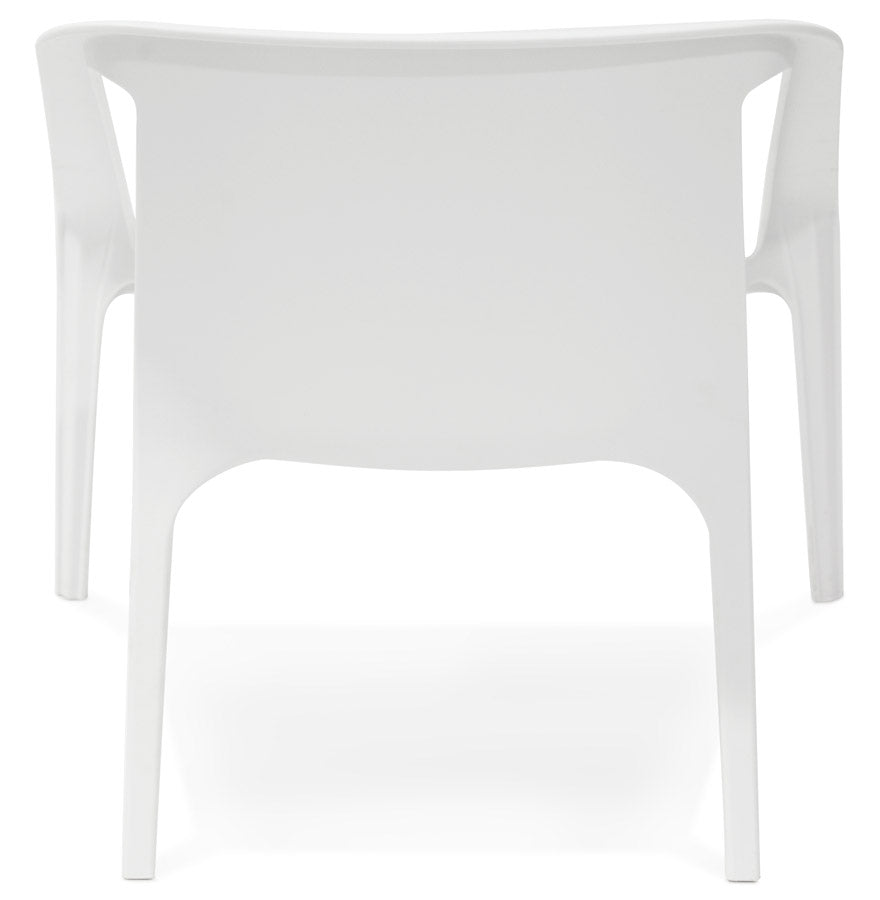 Fauteuil SOLEADO - wit - kunststof