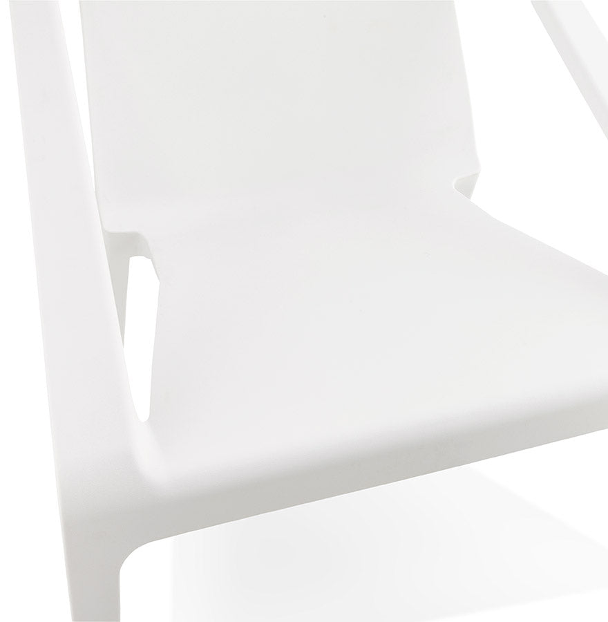 Fauteuil SOLEADO - wit - kunststof