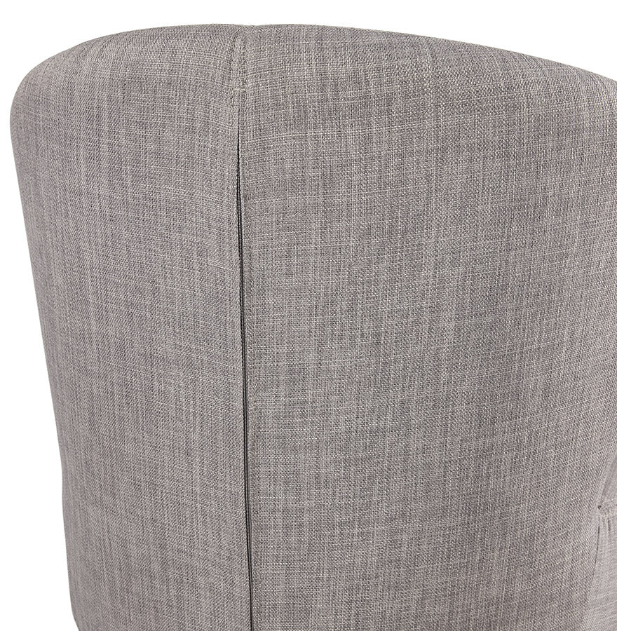 Armchair MISSY - gray - fabric