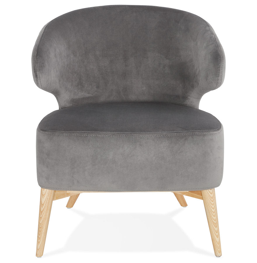 Sessel MELICK - grau - Stoff