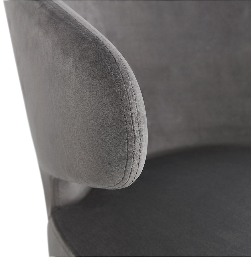Sessel MELICK - grau - Stoff