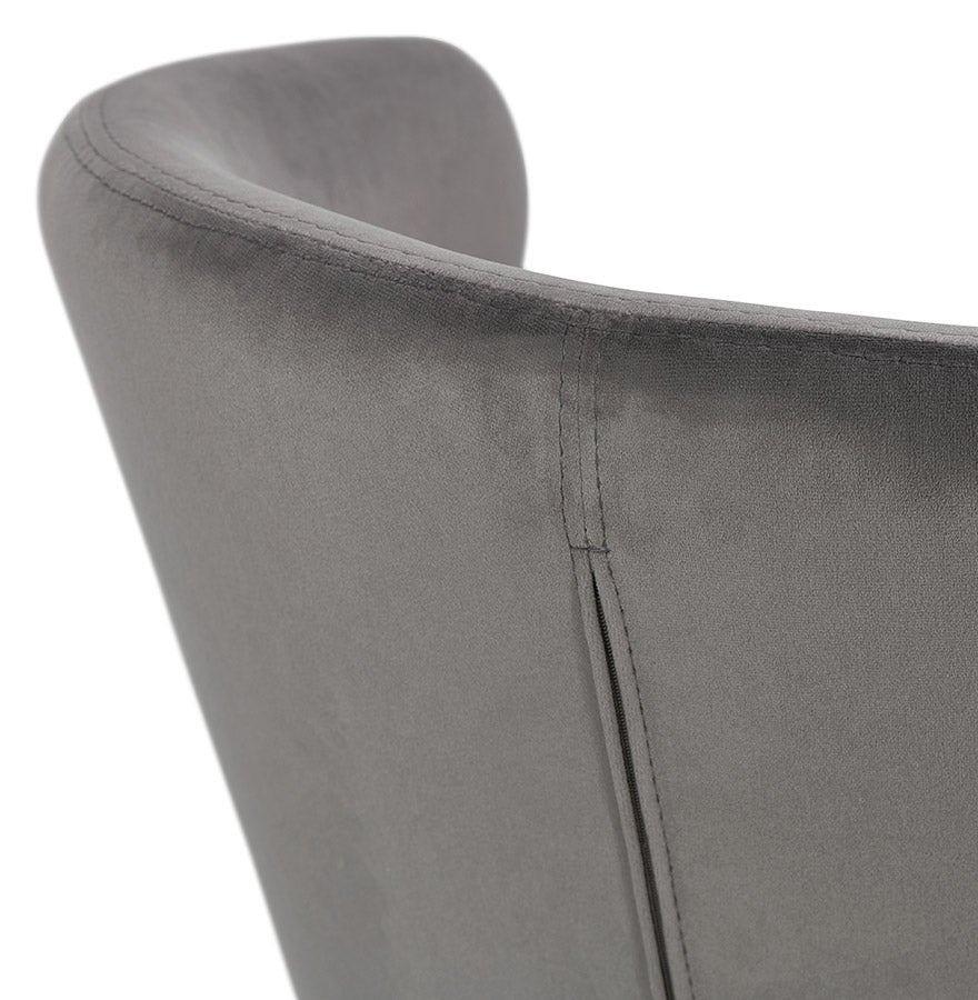 Sessel MELICK - grau - Stoff