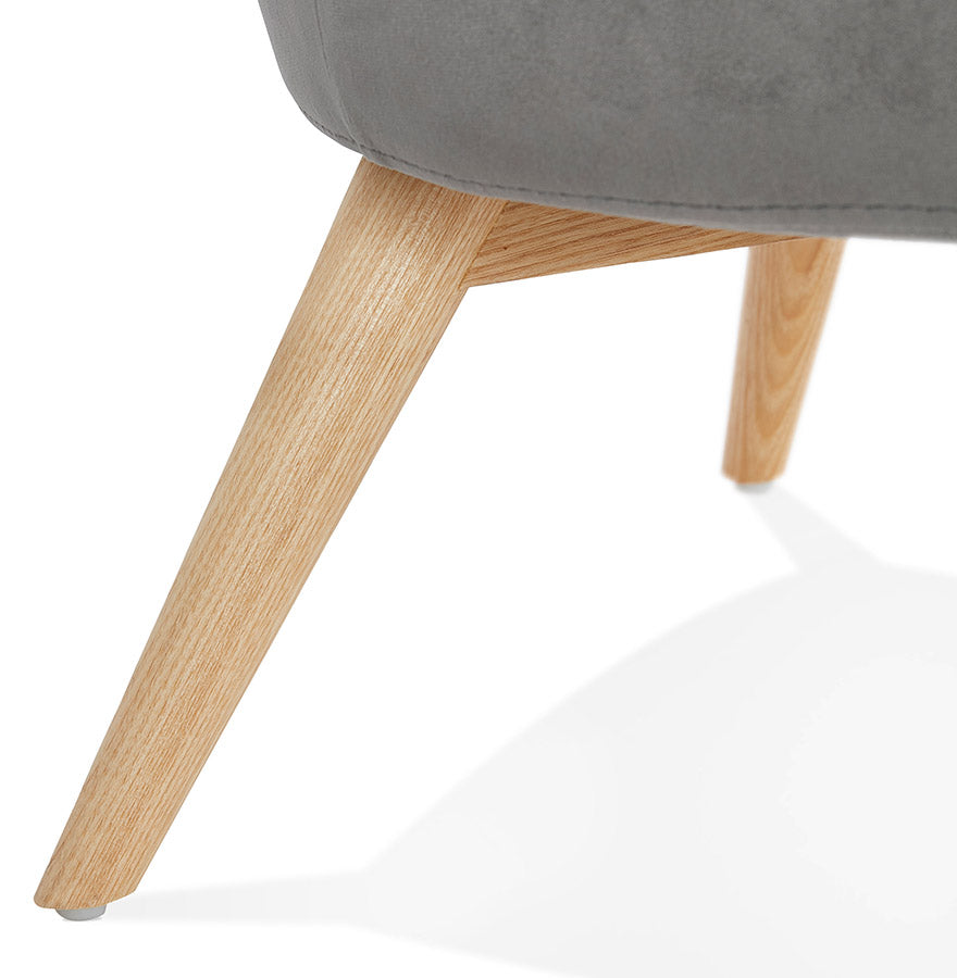 Sessel MELICK - grau - Stoff