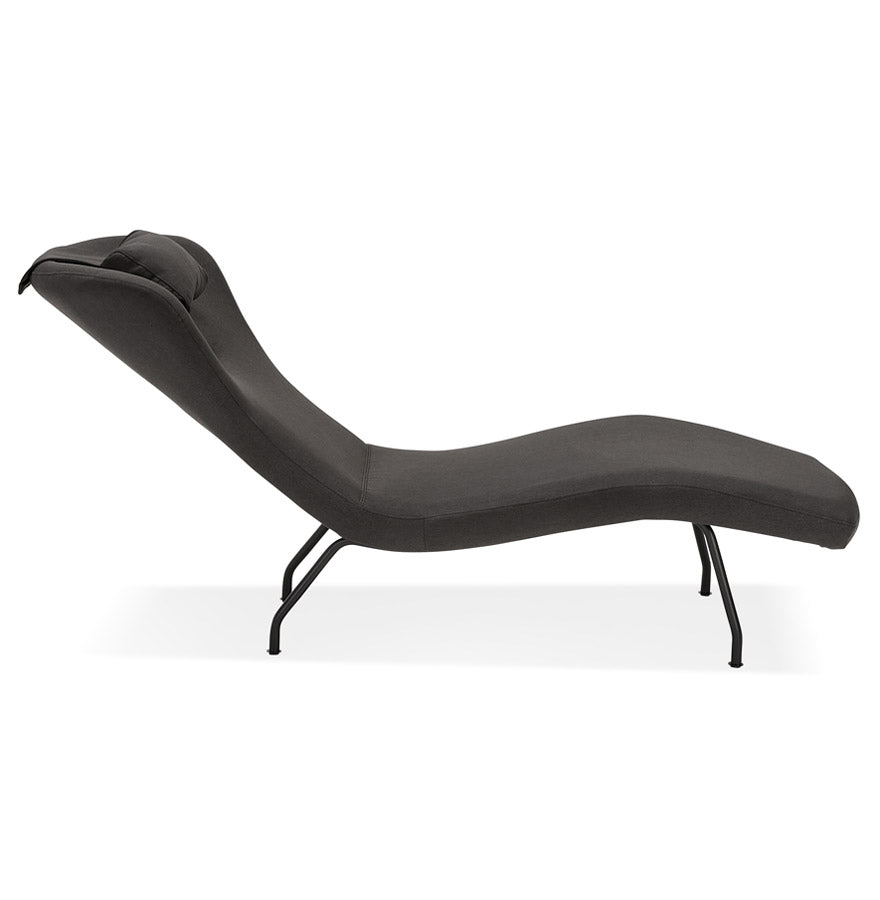 Armchair FALL - dark gray - fabric