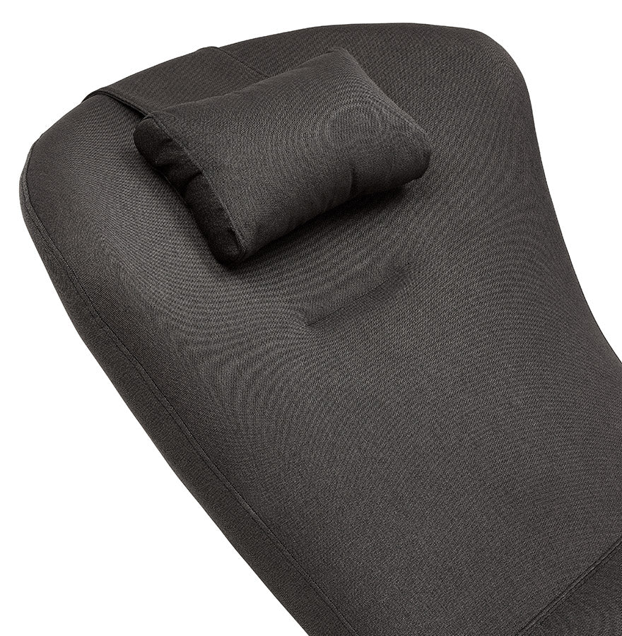 Armchair FALL - dark gray - fabric