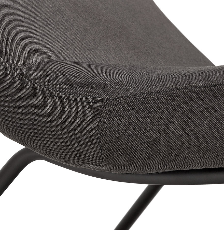 Armchair FALL - dark gray - fabric