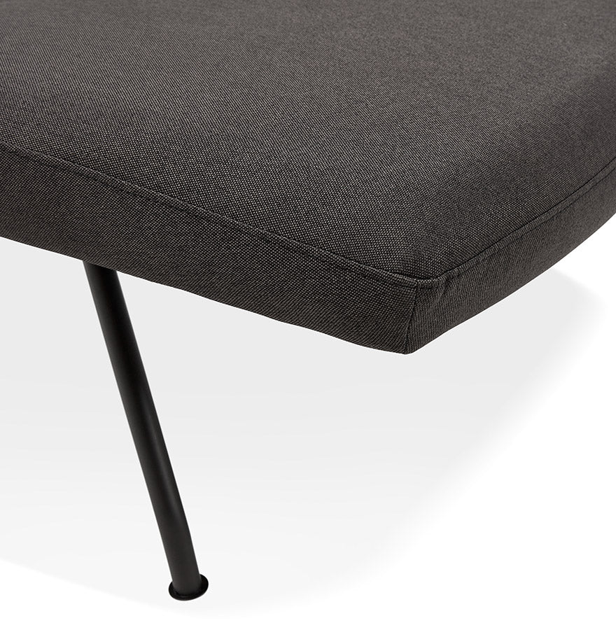 Armchair FALL - dark gray - fabric