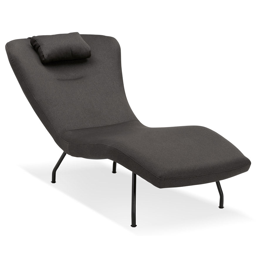 Armchair FALL - dark gray - fabric