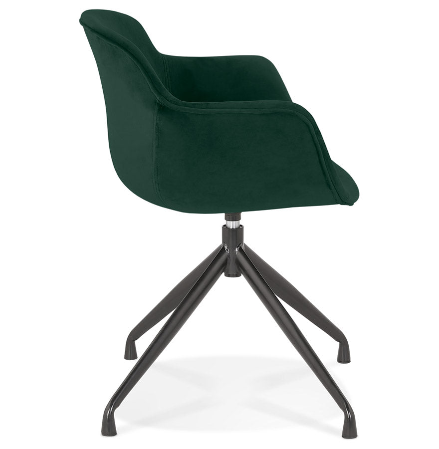 Stoel KRAMPO - groen - stof