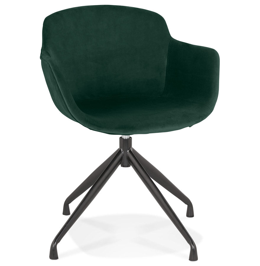Stoel KRAMPO - groen - stof