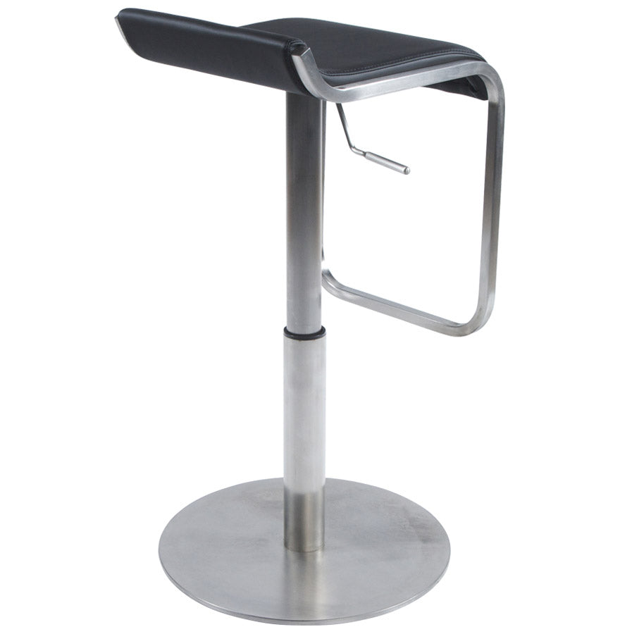 Bar stool MODENA - black - imitation leather