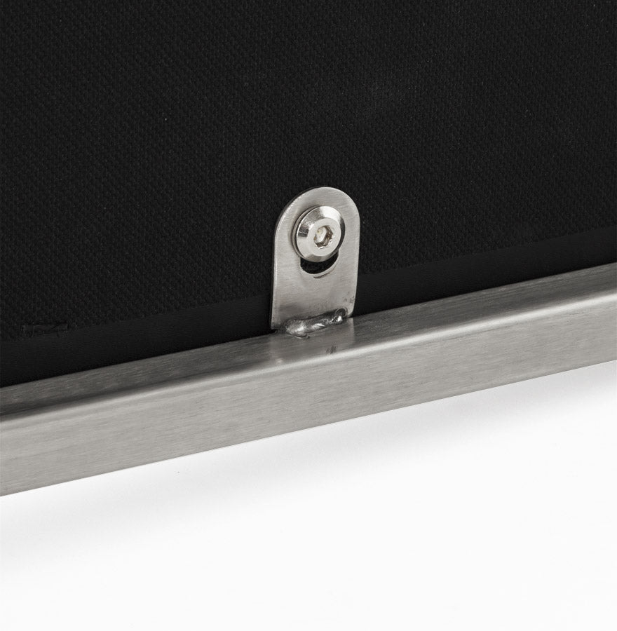 METO bar stool - black - imitation leather