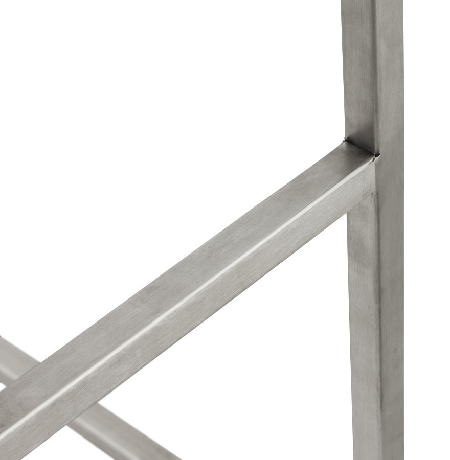 METO bar stool - black - imitation leather