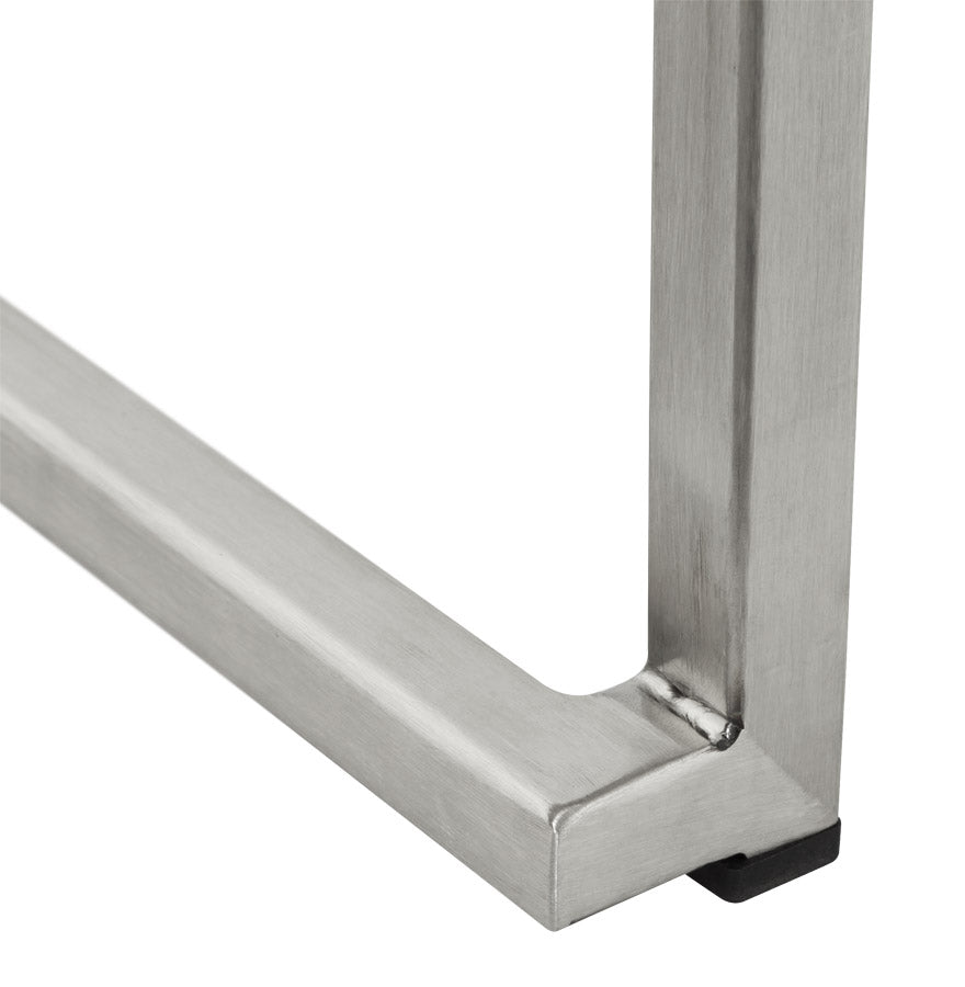 METO bar stool - white - imitation leather