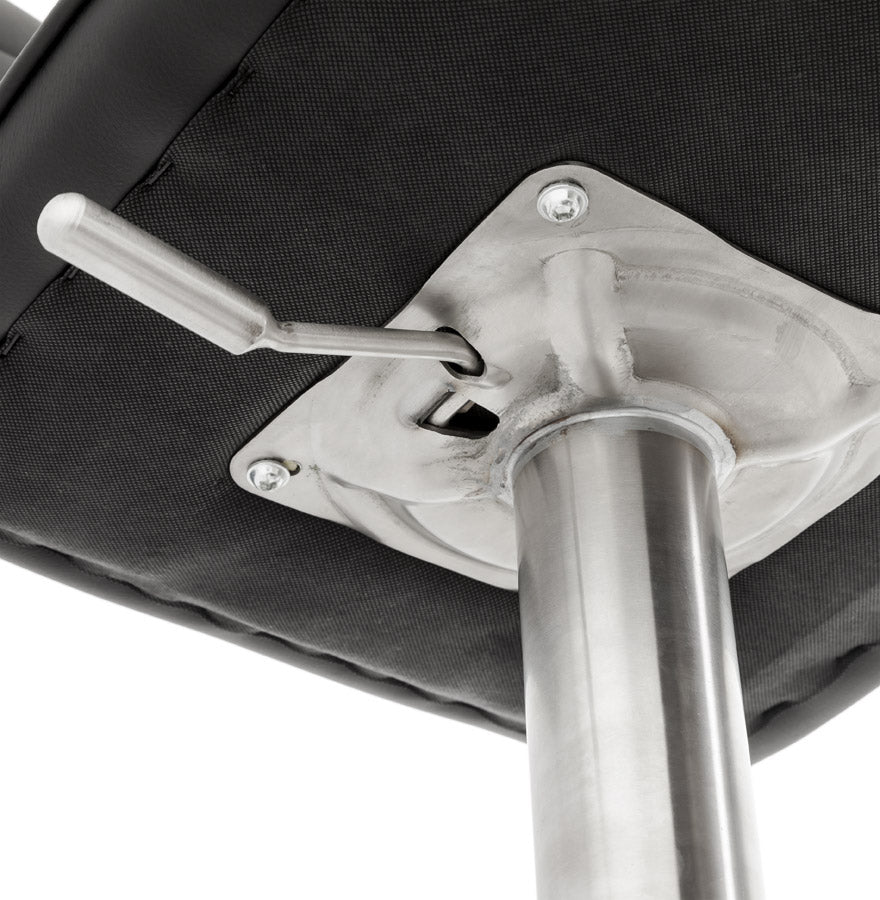Bar stool SALAMANCA - black - imitation leather