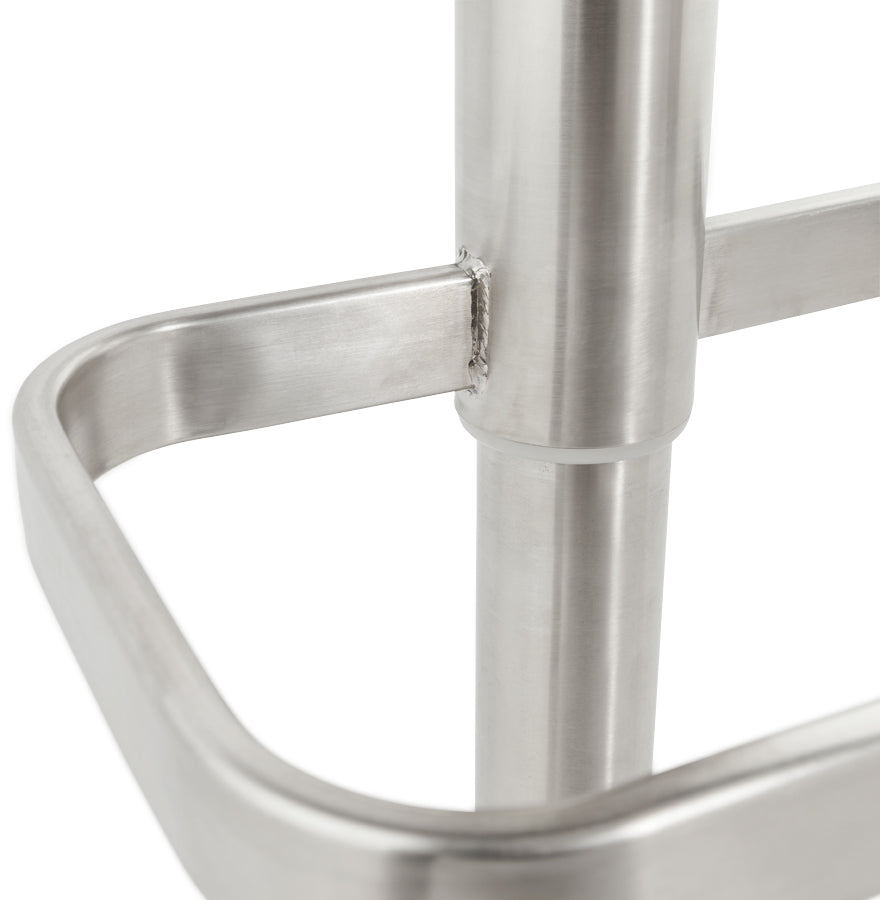 Bar stool SALAMANCA - black - imitation leather