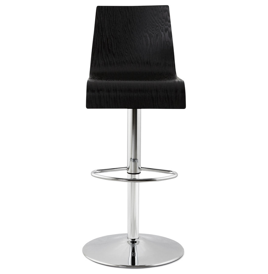 Barhocker MADEIRA – Schwarz – Holz