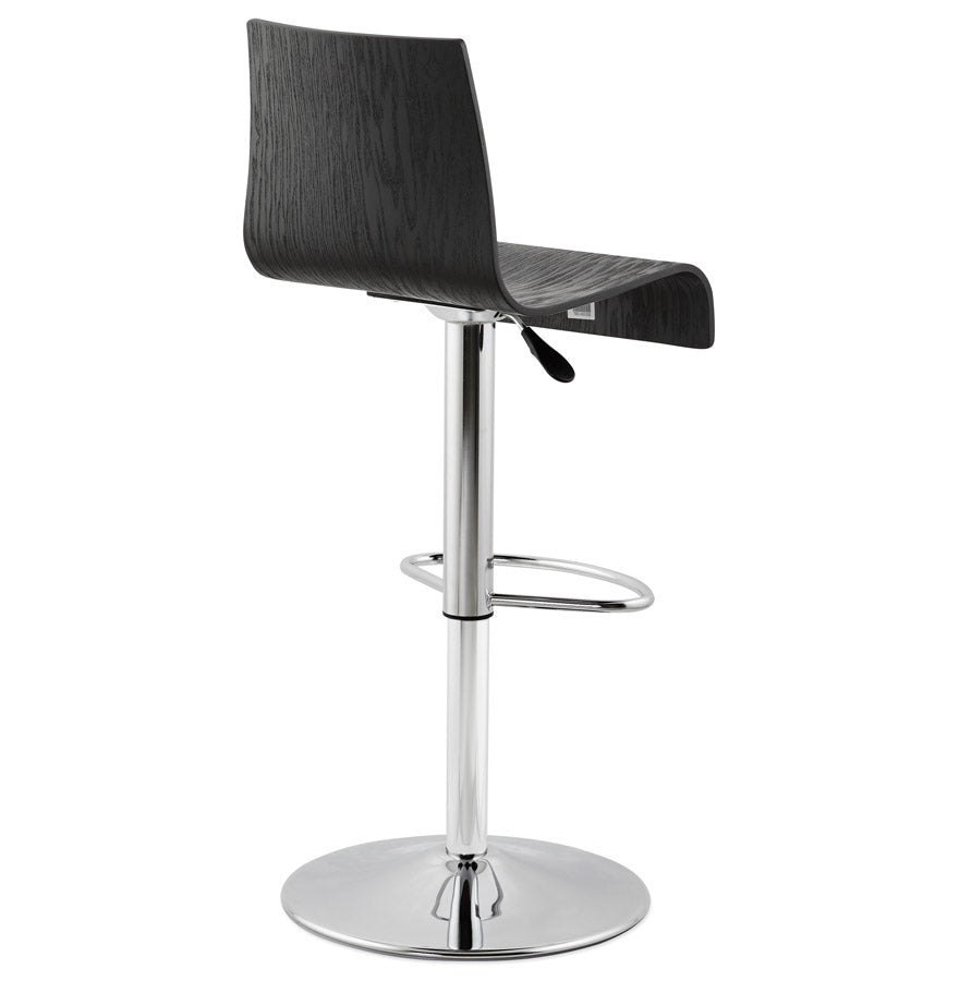 Barhocker MADEIRA – Schwarz – Holz