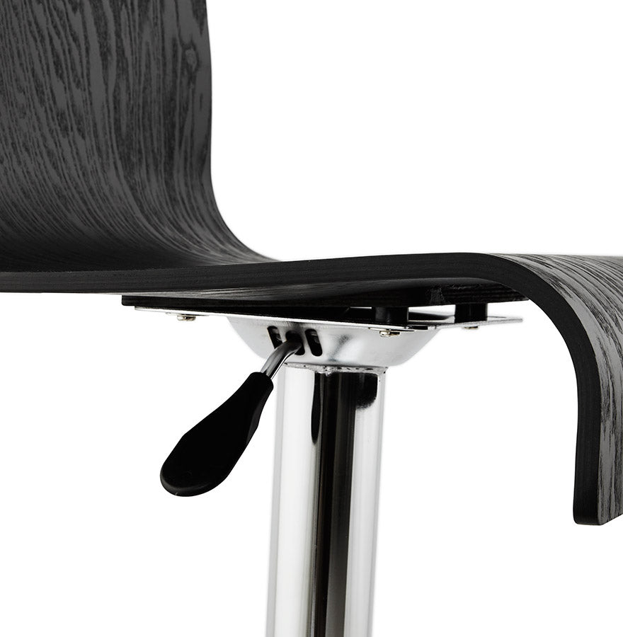 Barhocker MADEIRA – Schwarz – Holz