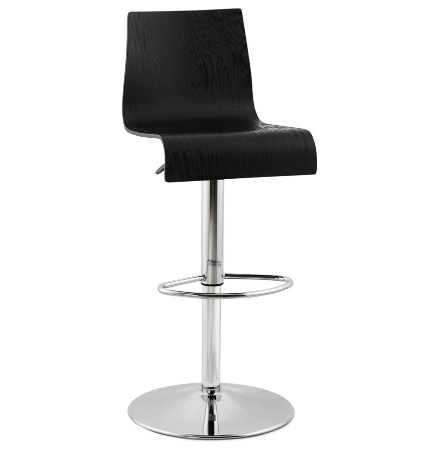 Barhocker MADEIRA – Schwarz – Holz