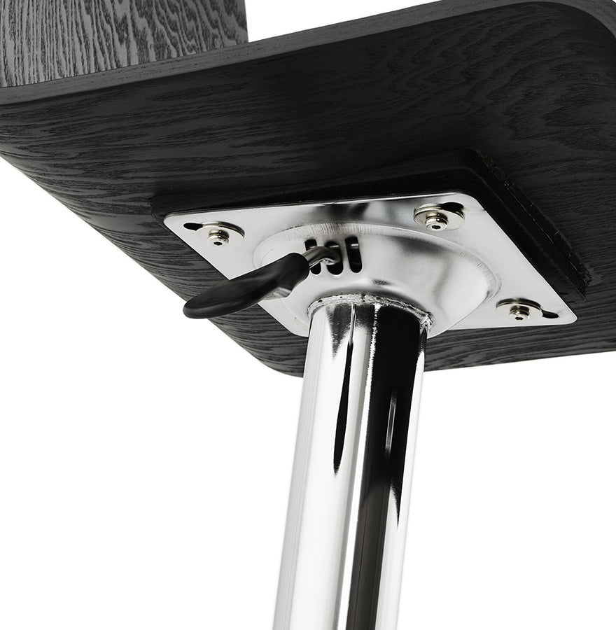Barhocker MADEIRA – Schwarz – Holz