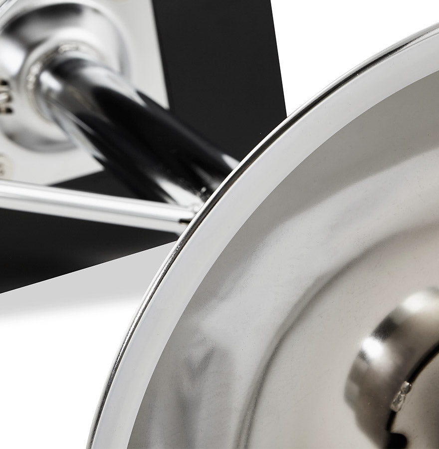 SANTANA Barhocker – Schwarz – Holz