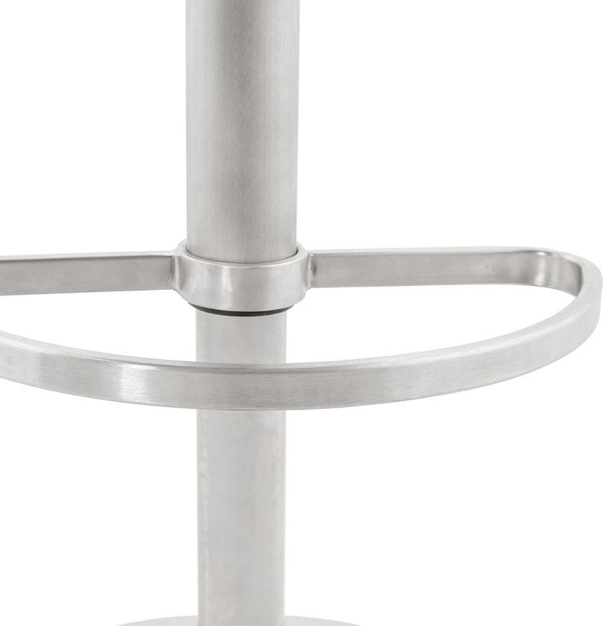 Bar stool KARU - black - imitation leather