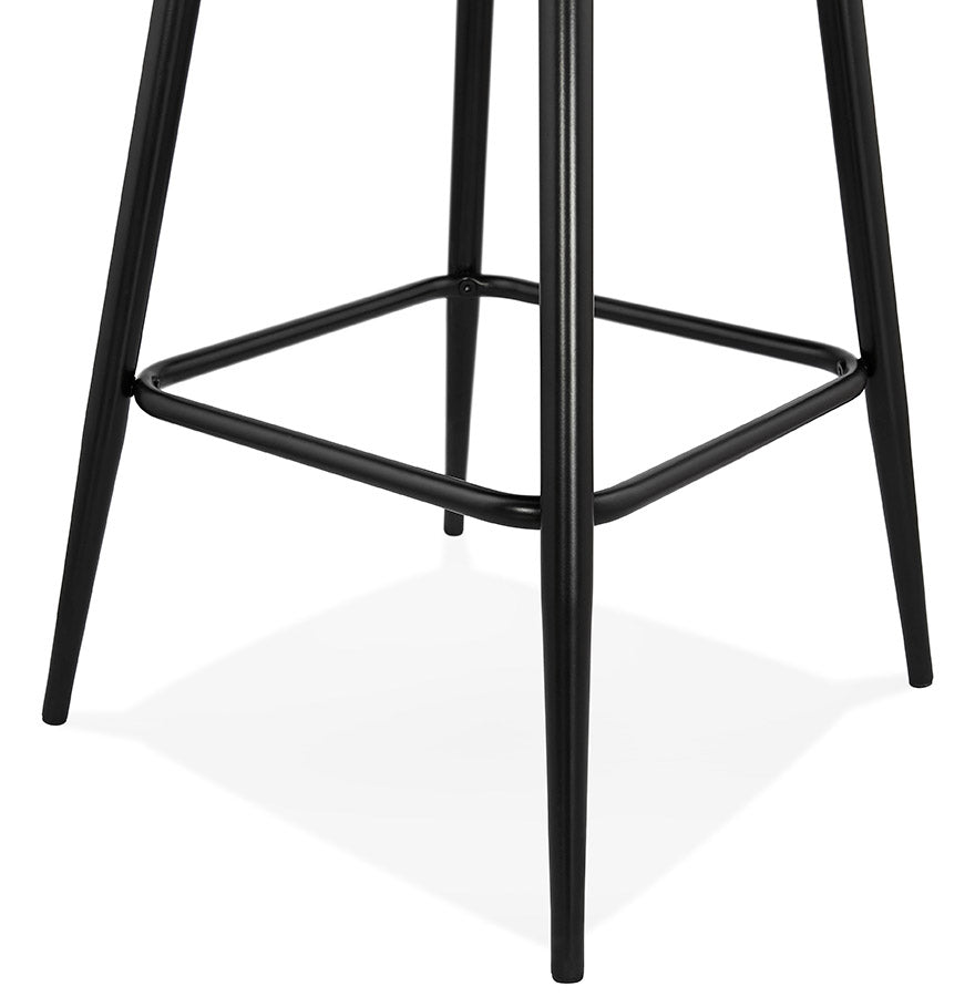 Barhocker KLAP MINI - Dunkelgrau - Kunstleder