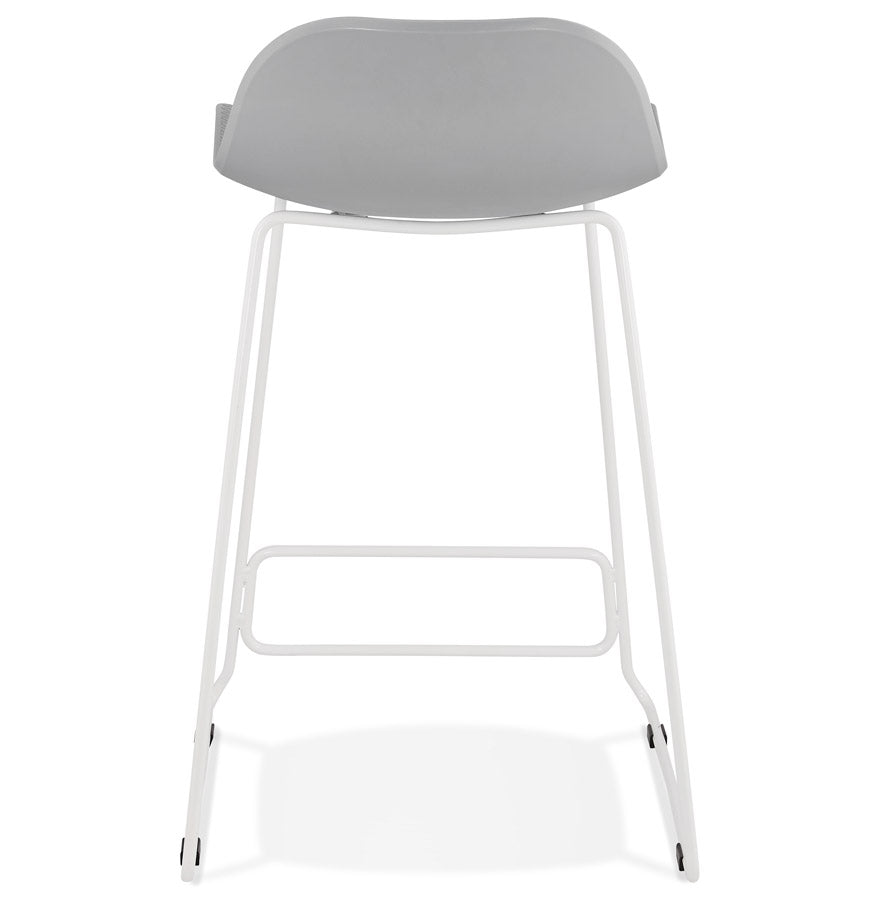 Bar stool SLADE MINI - gray - plastic