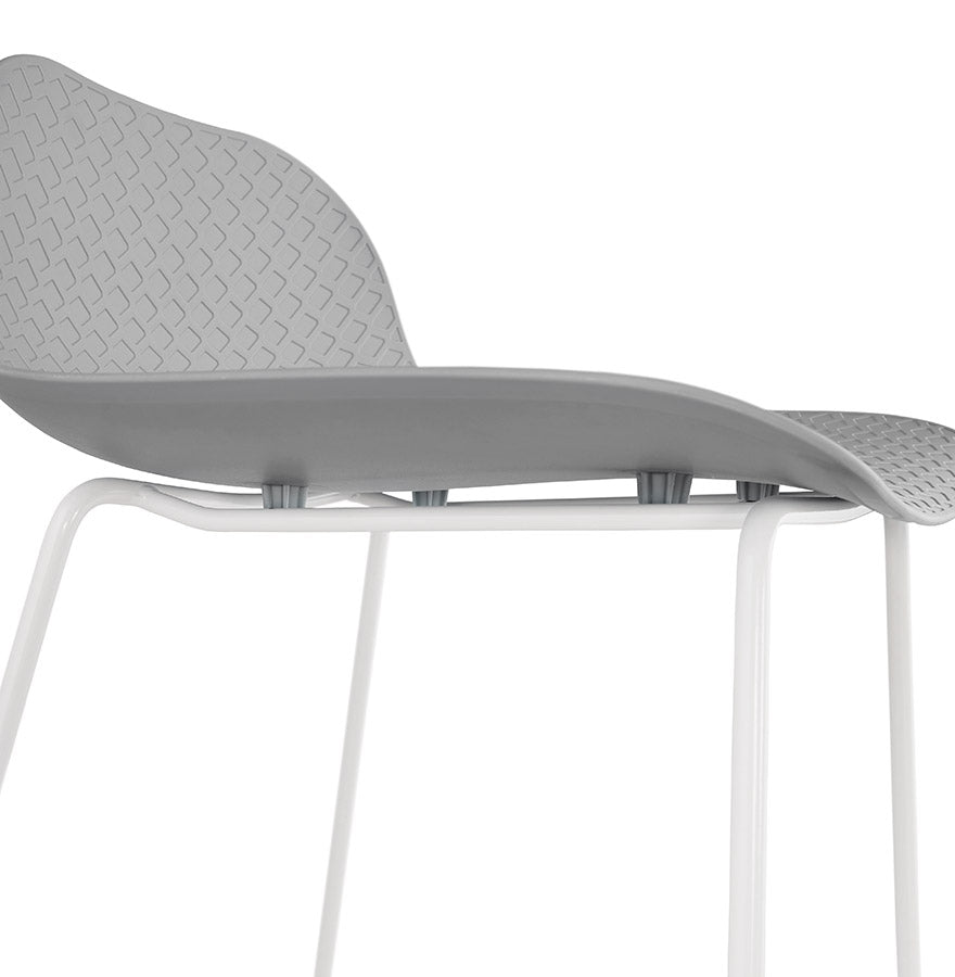 Bar stool SLADE MINI - gray - plastic