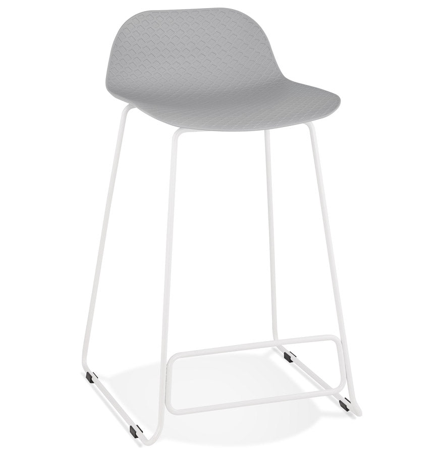 Bar stool SLADE MINI - gray - plastic