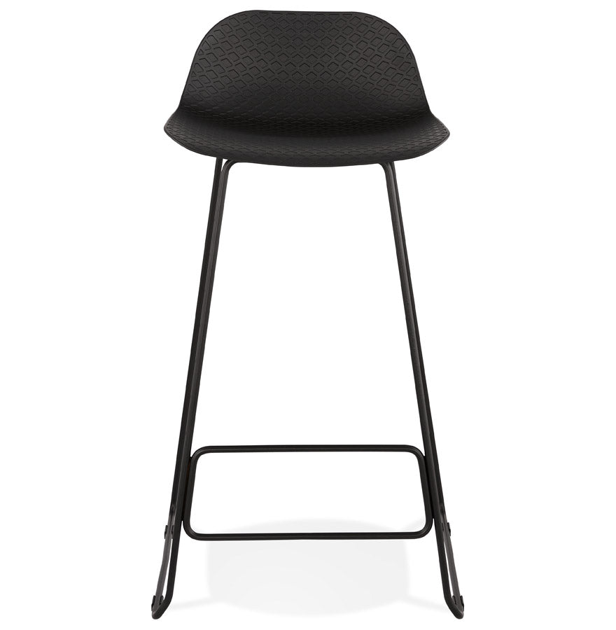 Bar stool SLADE - black - plastic