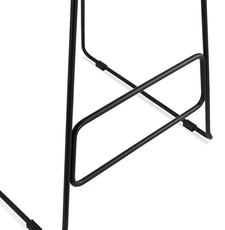Bar stool SLADE - gray - plastic