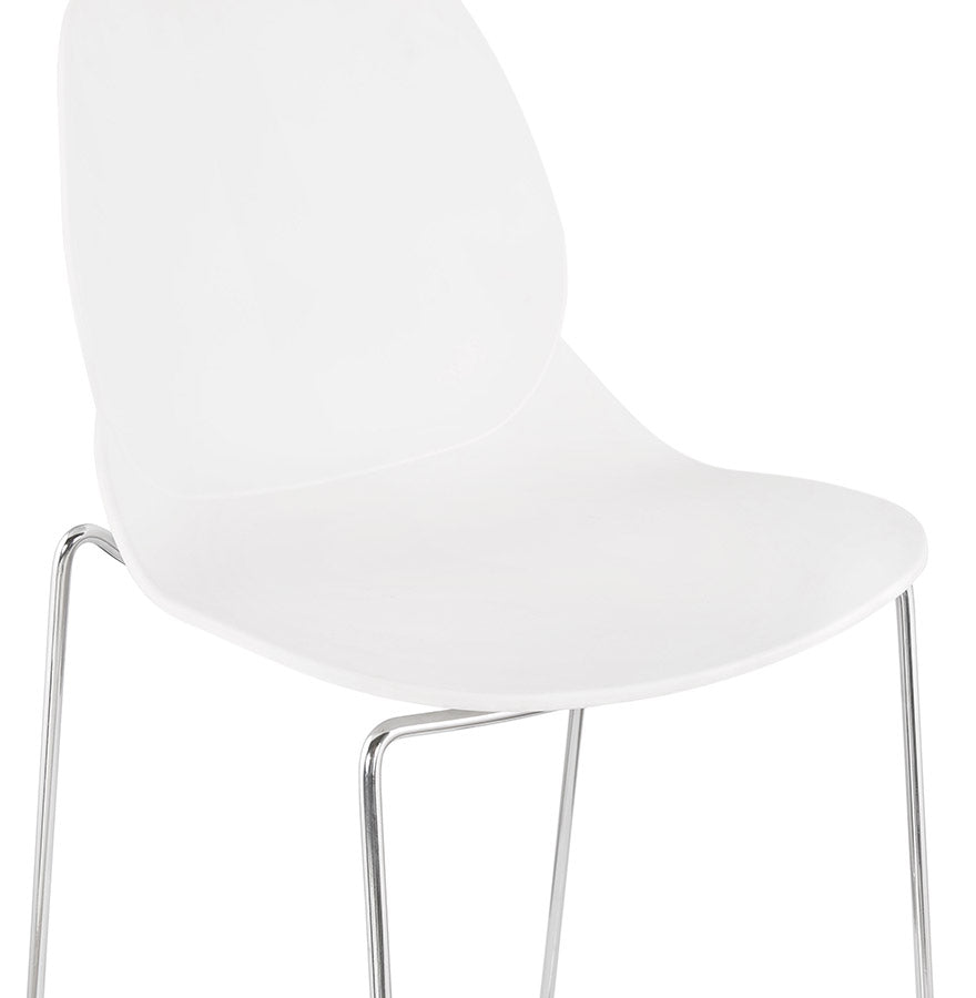 Barhocker ZIGGY MINI - weiß - Kunststoff