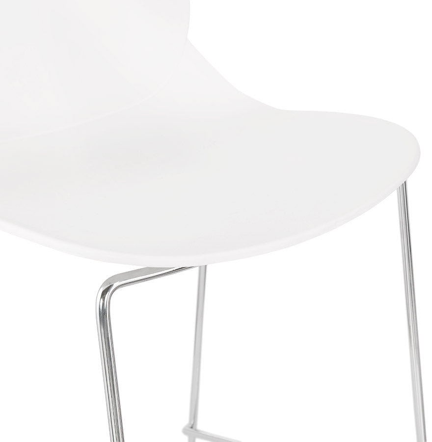 Barhocker ZIGGY MINI - weiß - Kunststoff