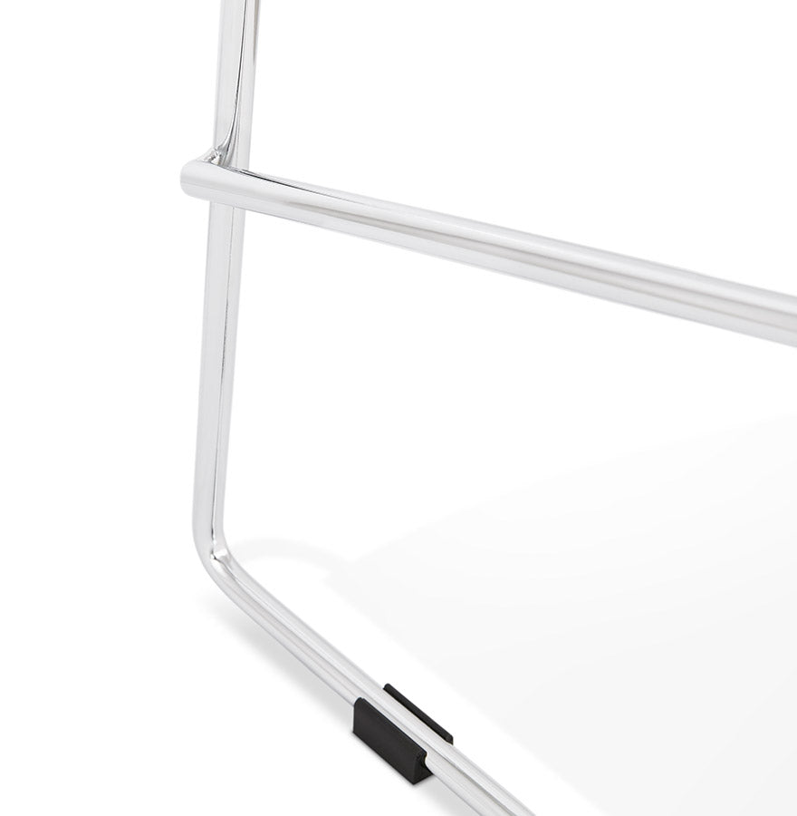 Bar stool PABLO - light gray - fabric