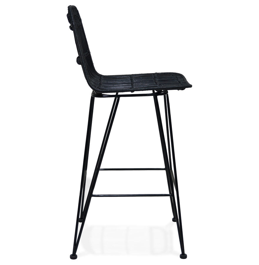 Barhocker LIANO MINI - schwarz - Holz