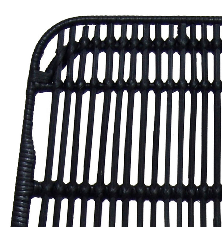 Barhocker LIANO MINI - schwarz - Holz