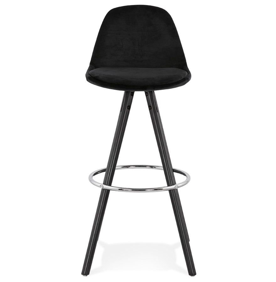 Barhocker FRANKY - schwarz - Stoff