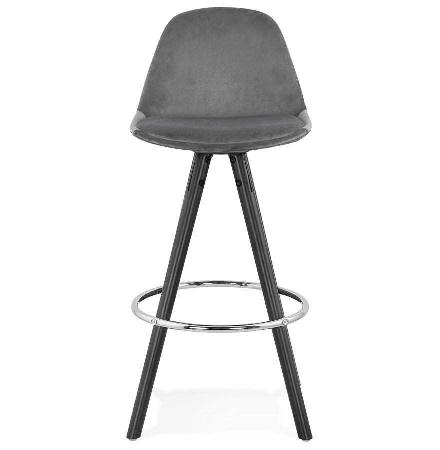 Barhocker FRANKY MINI - grau - Stoff