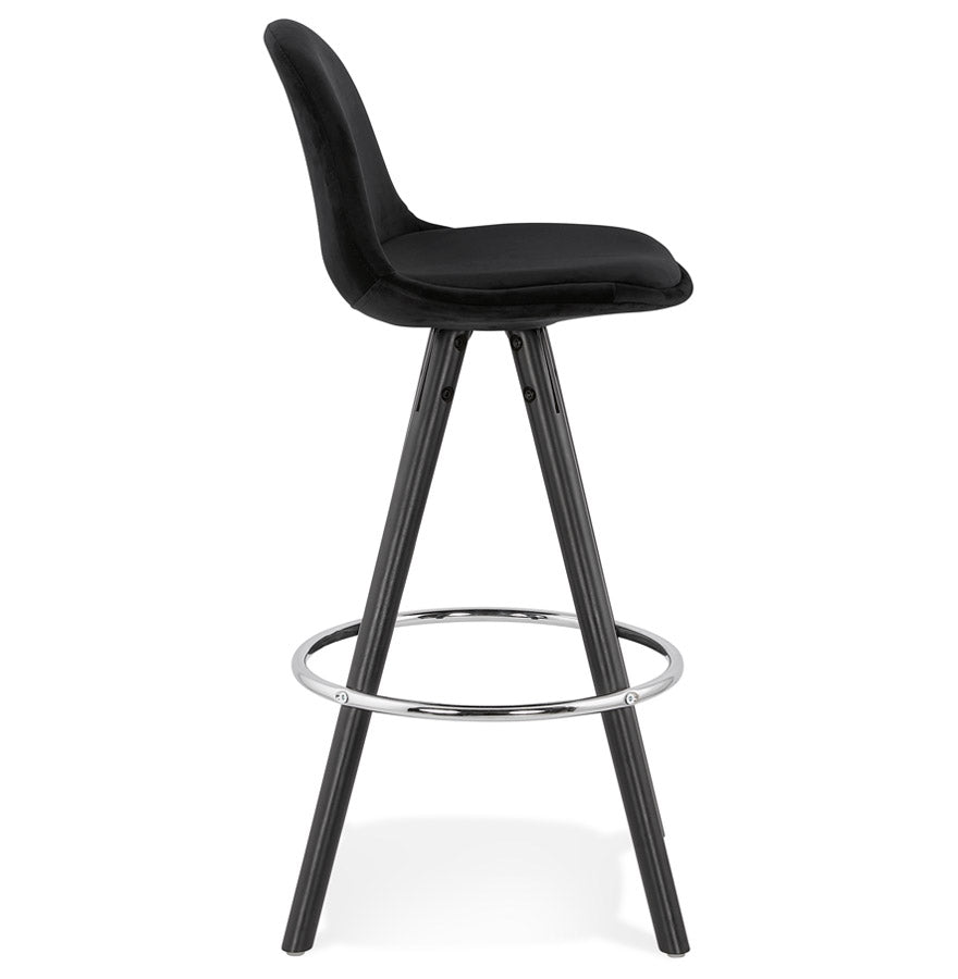 Barhocker FRANKY MINI - schwarz - Stoff