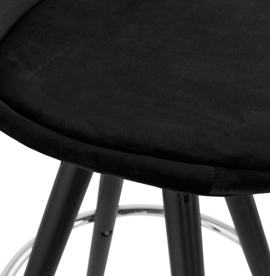 Barhocker FRANKY MINI - schwarz - Stoff