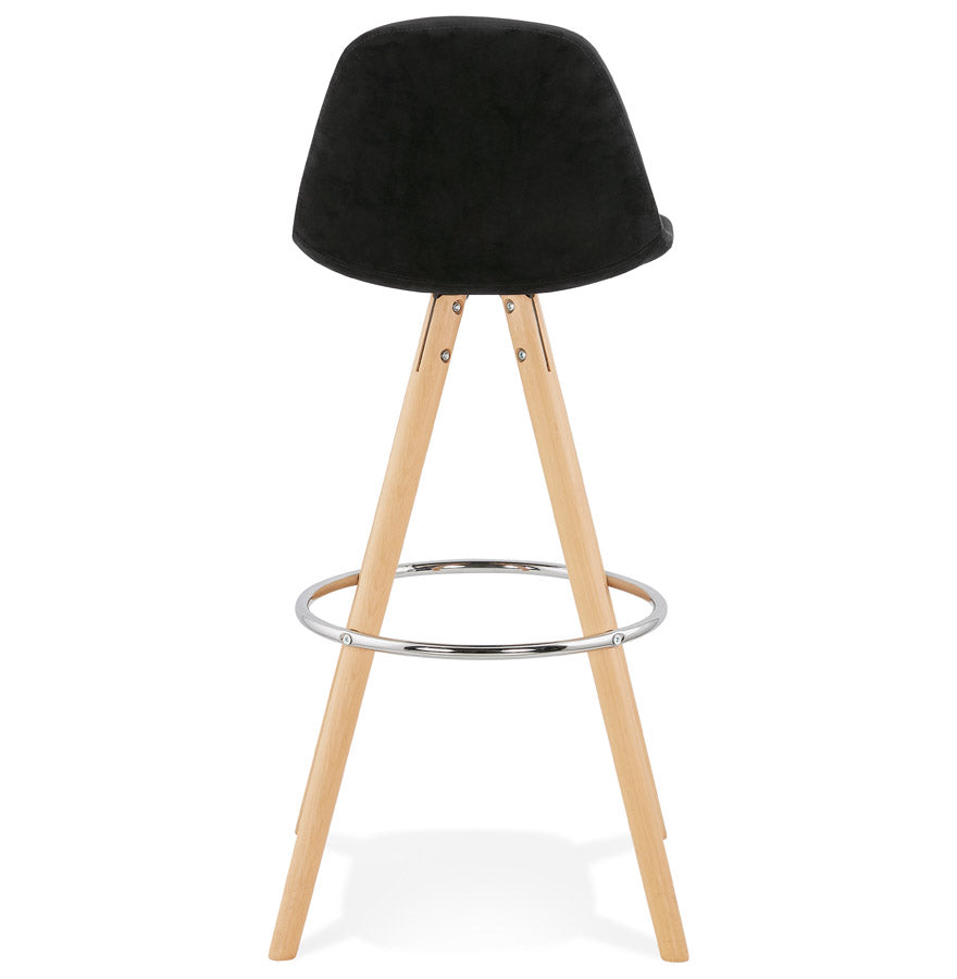 Barhocker FRANKY - schwarz - Stoff