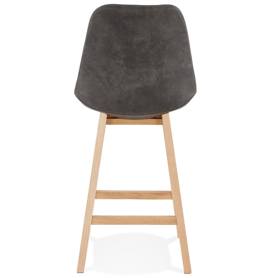 Barhocker SVENKE MINI - dunkelgrau - Stoff