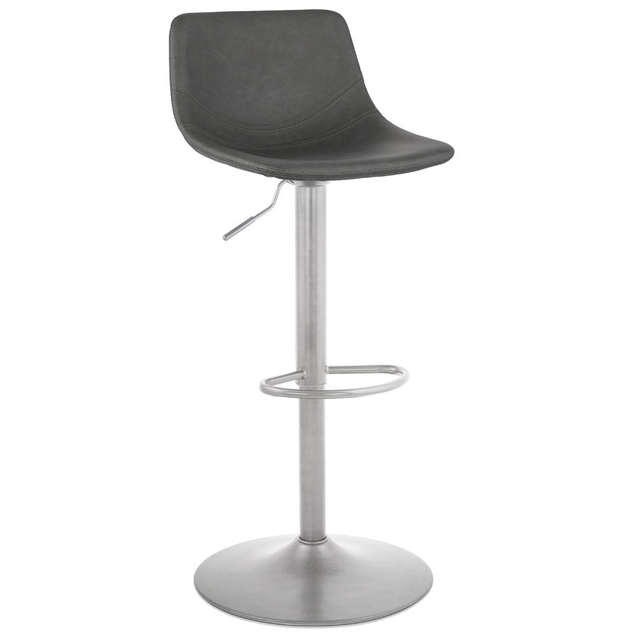 OTENBA bar stool - dark gray - imitation leather