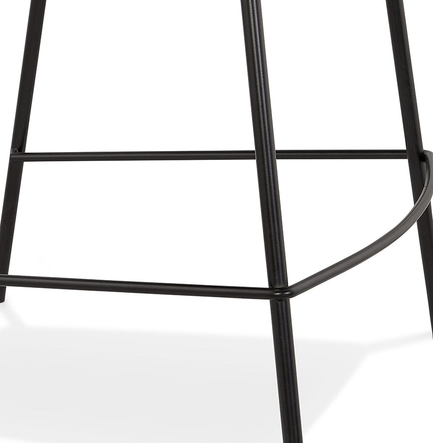 Barhocker LARGESS - schwarz - Stoff