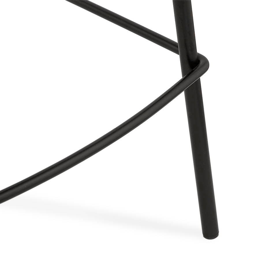 Barhocker LARGESS - schwarz - Stoff