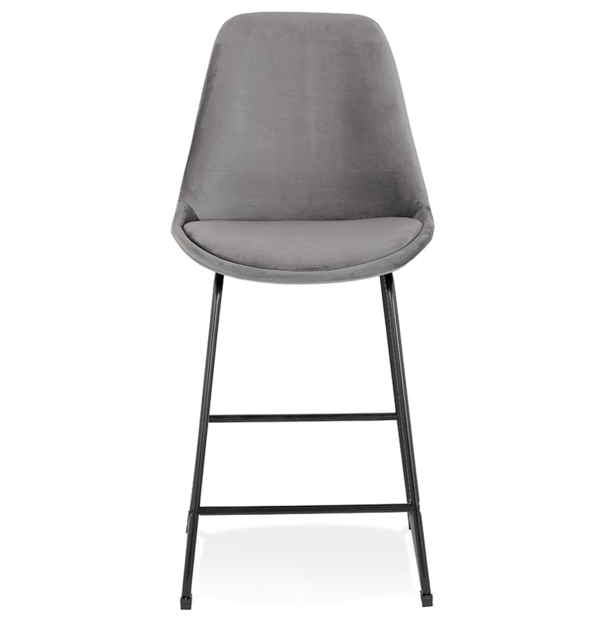 Barhocker YAYA MINI – grau – Stoff