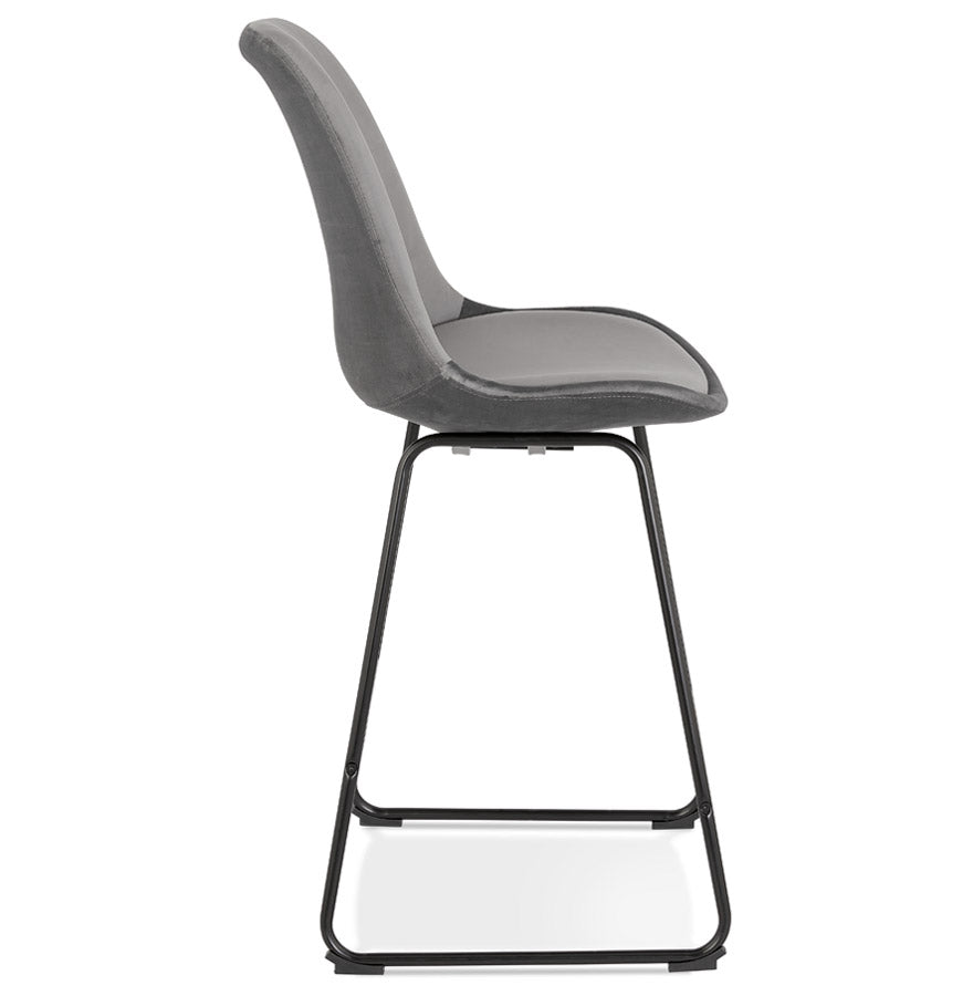 Barhocker YAYA MINI – grau – Stoff